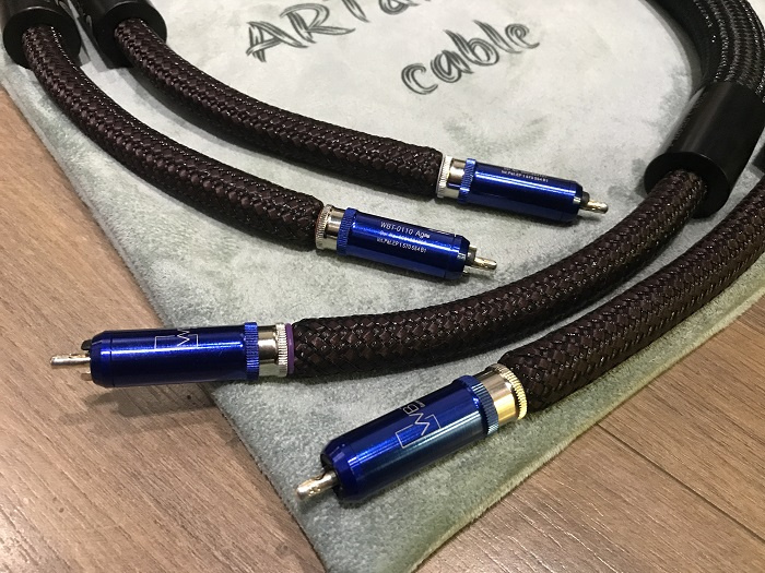 Art & Air Cables Межблочный кабель RCA (с разъёмами WBT), 1 метр фото 2